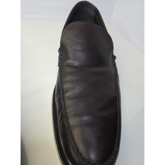 TOD’S Leather Slip-on Loafers Burgundy Oxblood Sz 11.5 Made In Italy, MSRP $700+ - Picture 14 of 16